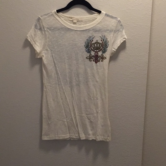 Rhinestone detail t-shirt. NWOT - Picture 2 of 5